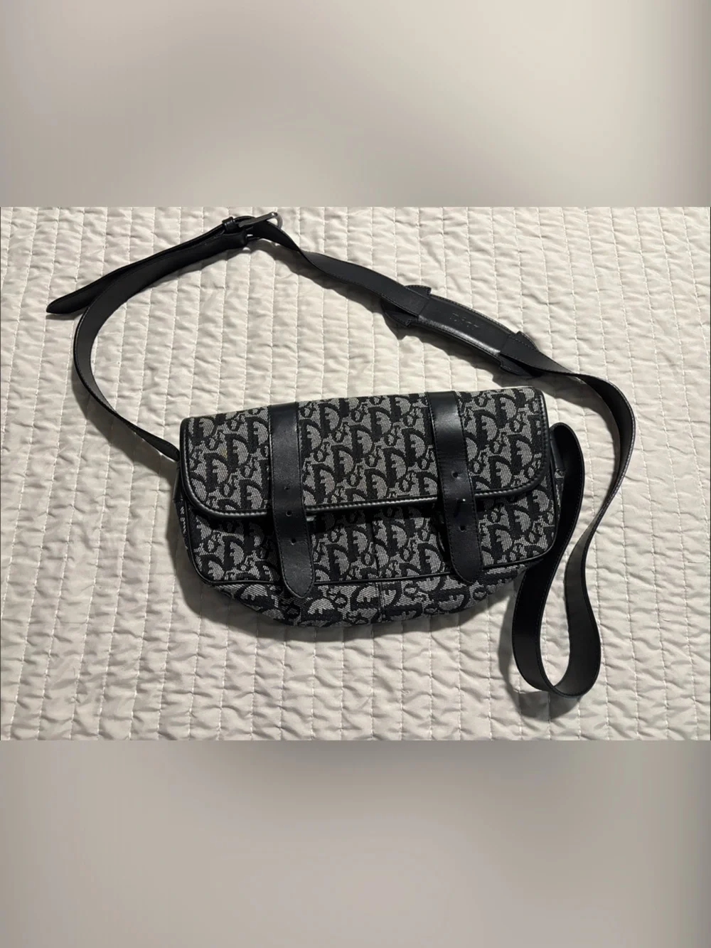 Christian DIOR Vintage Trotter Shoulder Bag